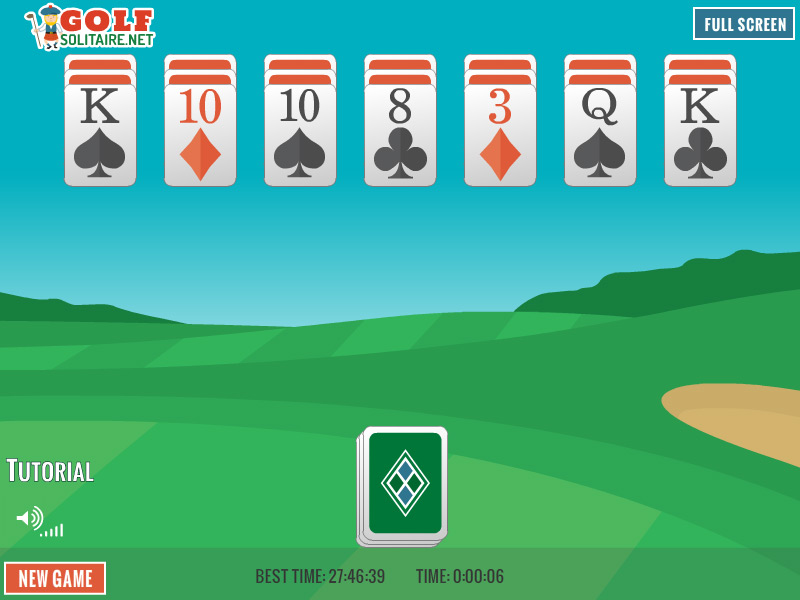 Golfer Spiderette Solitaire