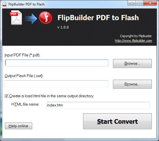 FlipBuilder PDF to Flash (Freeware)
