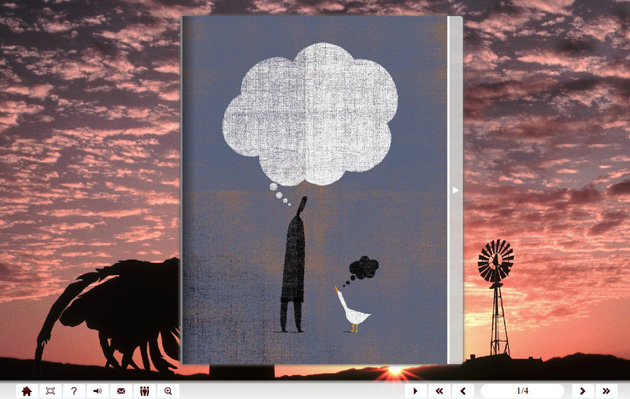Flash flip book theme of Sunshine