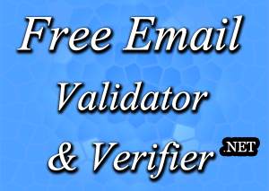 .Net Email Validator