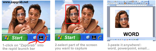 Zapgrab screen grabber software