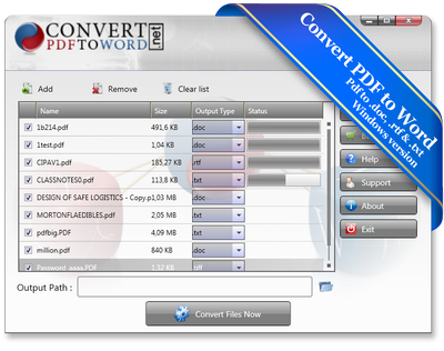 Convert PDF To Word Desktop Software