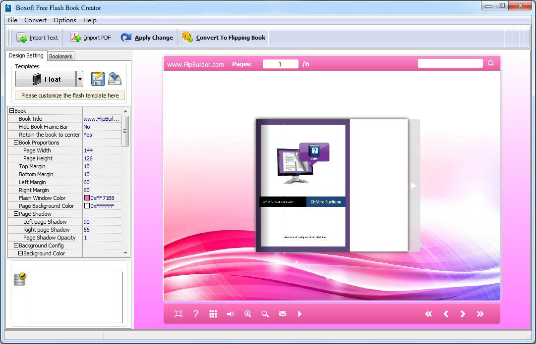 Boxoft Free Flash Book Creator