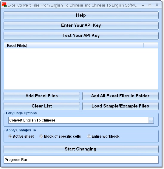 Excel Convert Files From English To Chinese and Ch