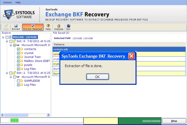 Restore Exchange Backup Data