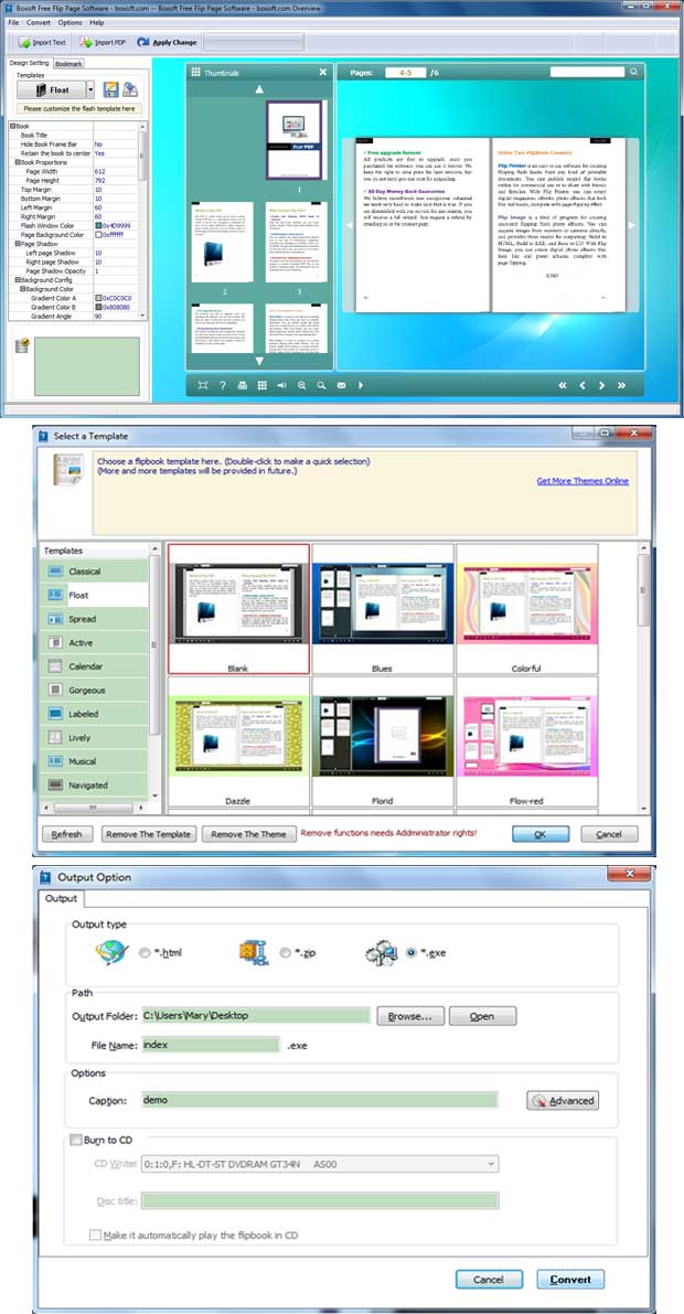 Boxoft Free Flip Page Software(freeware)