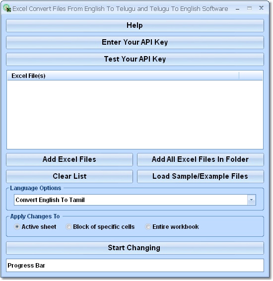 Excel Convert Files From English To Telugu and Tel