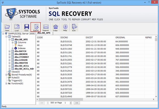 Microsoft SQL Repair Utility
