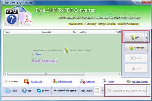 Bestoft Free CHM to PDF