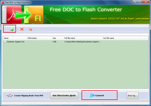 TodayFlip Free DOC to Flash