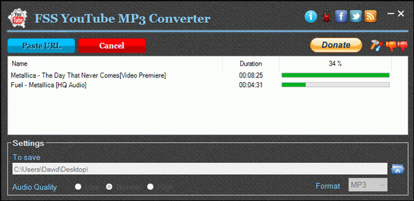 FSS YouTube MP3 Converter