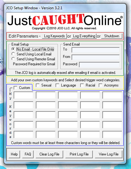 Good Keylogger dot Com's Free Keylogger