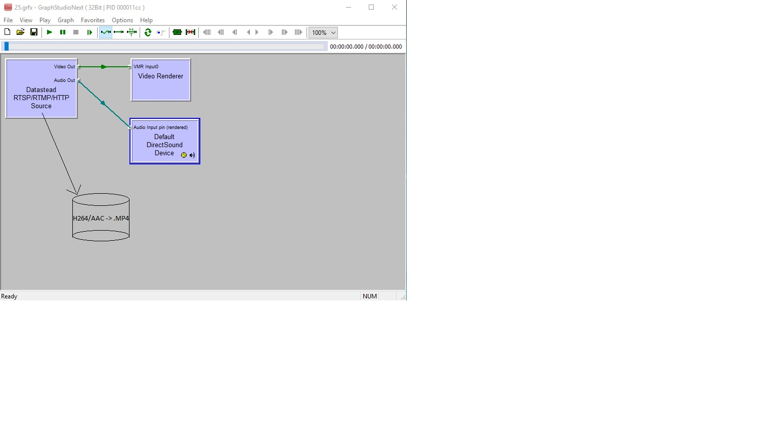 Datastead RTSP/RTMP/HTTP/URL DirectShow Source Fil