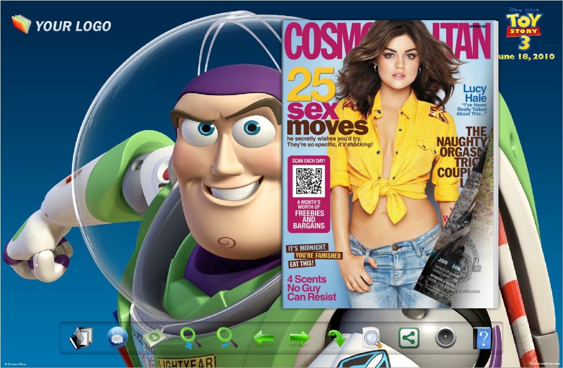 Toy Story Theme for Boxoft PDF to Flipbook Pro