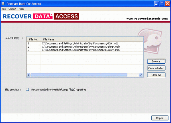Download Free Access File Recovery