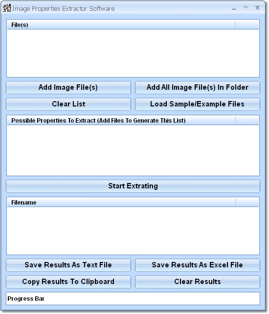 Image Properties Extractor Software