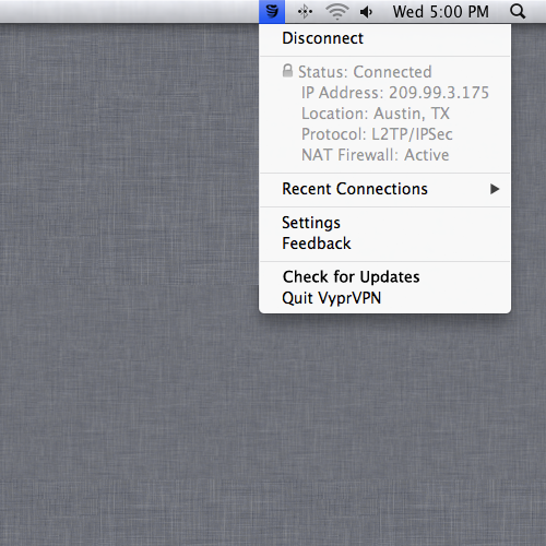 VyprVPN for Mac