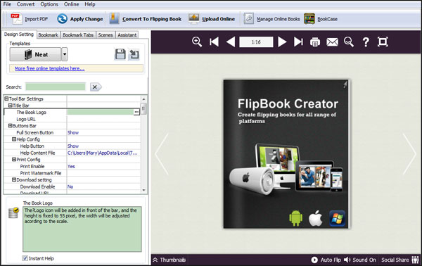 Indesign to Flipbook Converter for HTML5