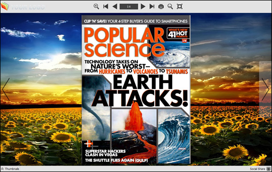Flash Digital Magazine Maker for iPad