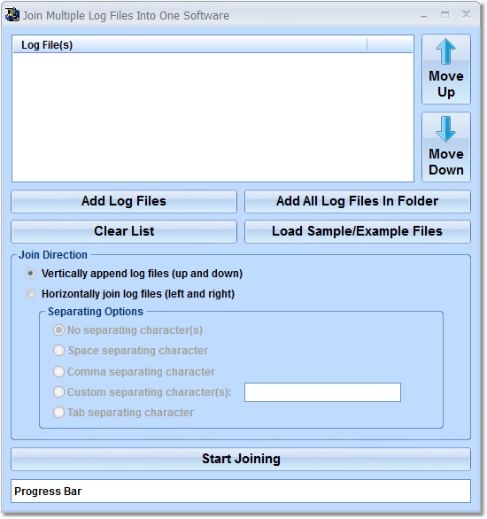 Join Multiple Log Files Into One Software