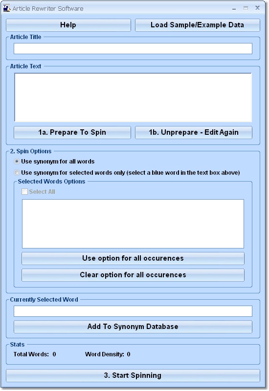 Article Rewriter Software