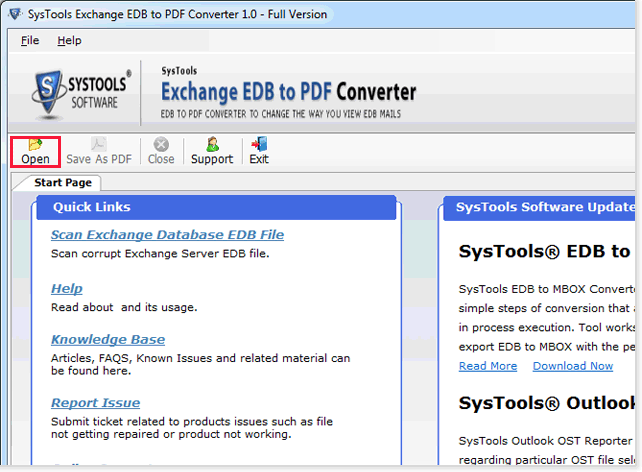 Get Back EDB to PDF