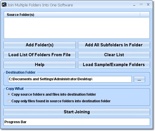 Join Multiple Folders Into One Software