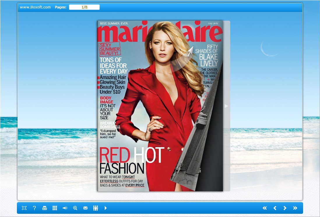 Boxoft PDF to Flip Page Software for Mac