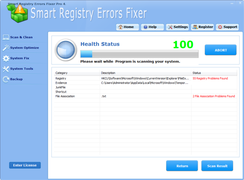 Smart Registry Errors Fixer Pro