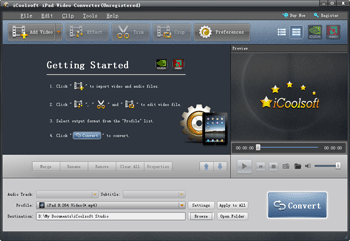 iCoolsoft iPad Video Converter