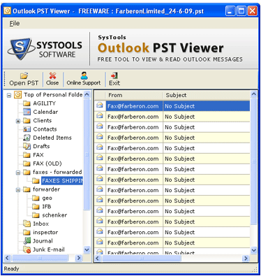 Free PST Attachment Viewer