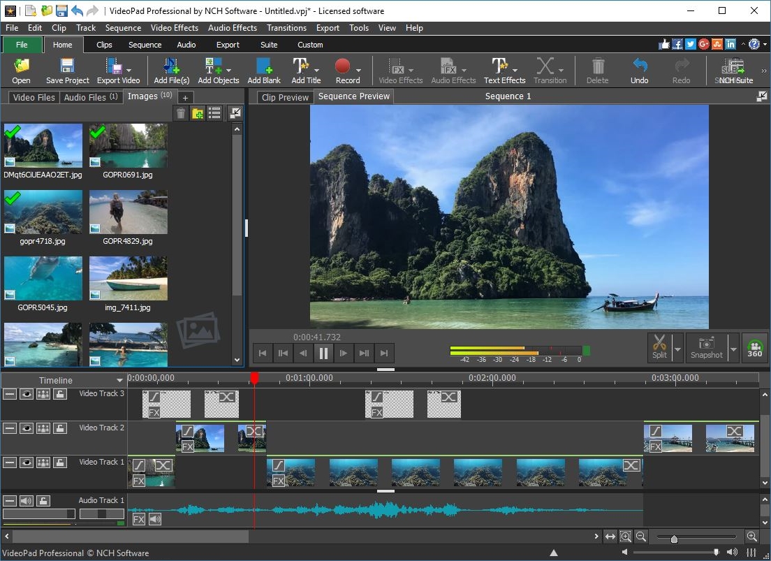 VideoPad Free Movie Maker