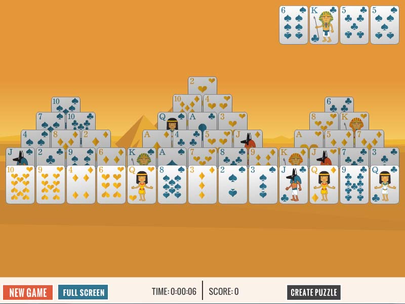 Giza Pyramid Solitaire