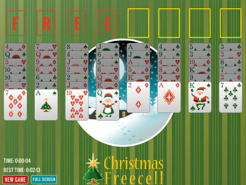 Christmas Freecell