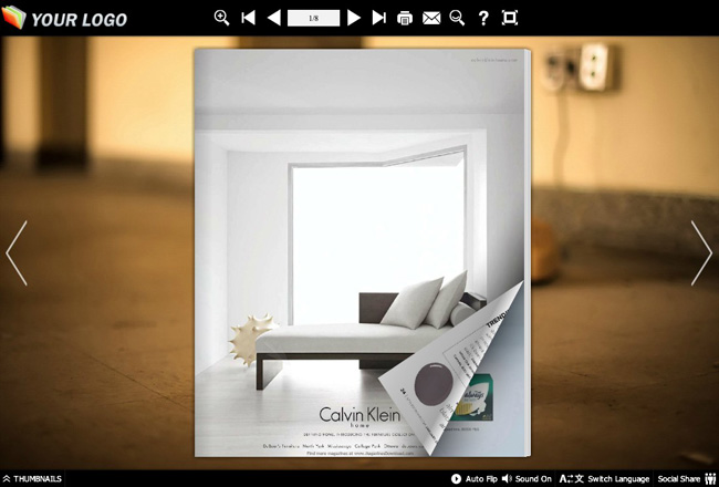 Time Theme for eFlip Software
