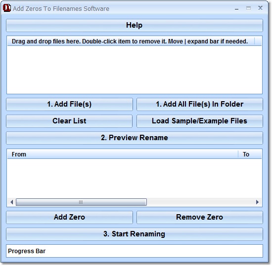 Add Zeros To Filenames Software