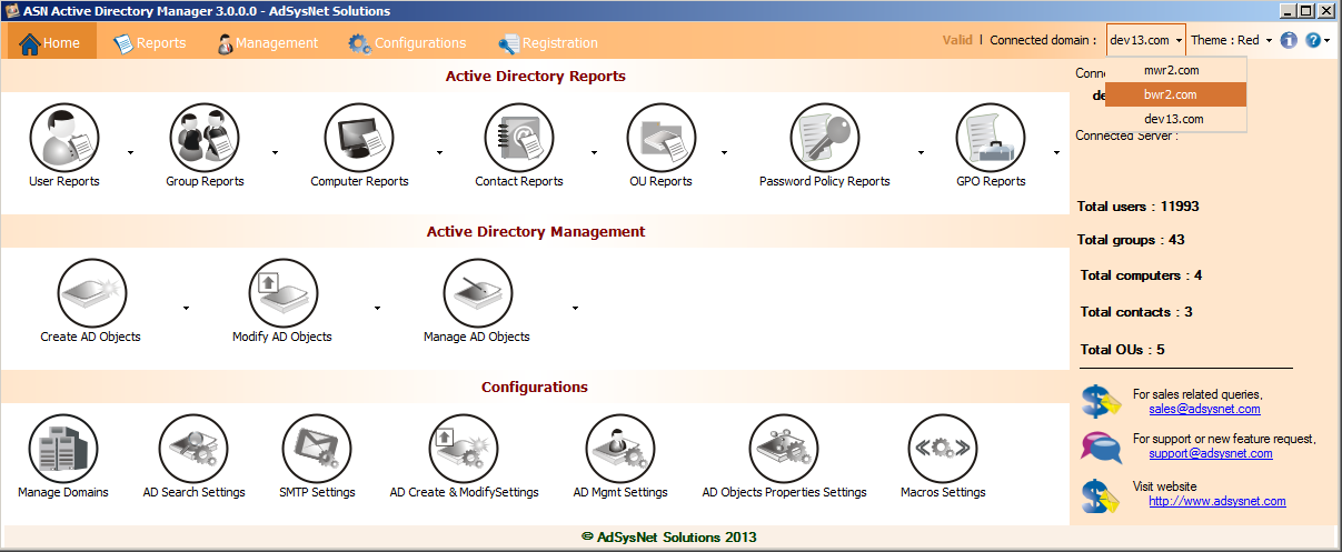 ASN Active Directory Reports
