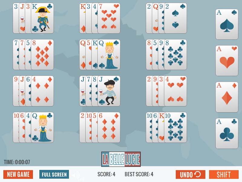 French Cruel Solitaire