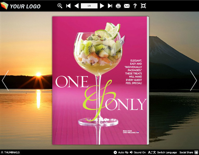 Japanese Theme for eFlip Software