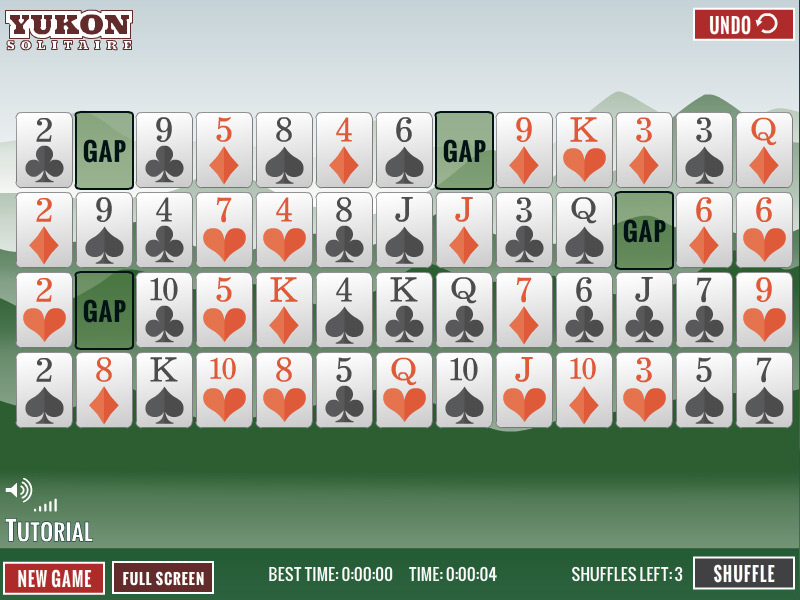 Green Mountain Gaps Solitaire
