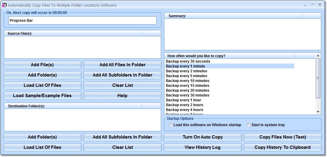 Automatically Copy Files To Multiple Folder Locati