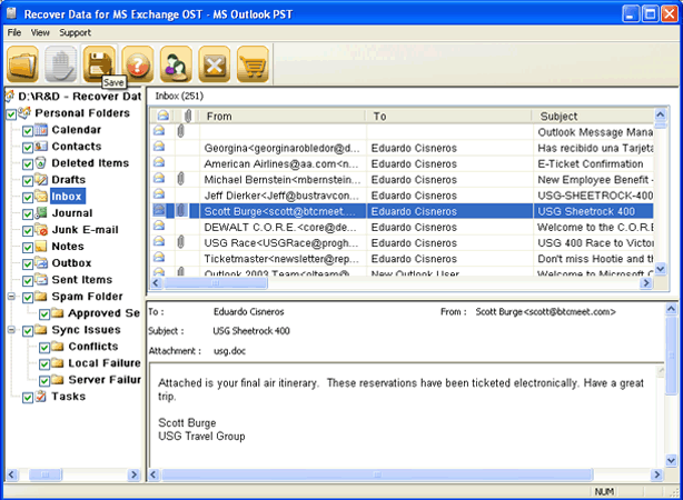 Convert Multiple OST To PST Files