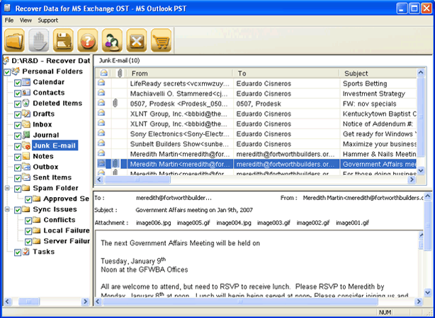 Convert OST To PST 2013 Software