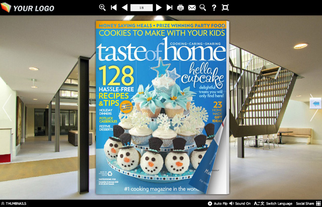 City Lines Theme for eFlip Software