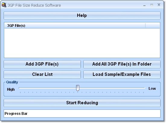 3GP File Size Reduce Software