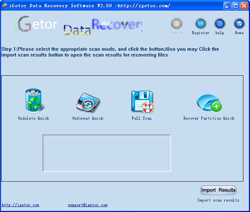iGetor Data Recovery Software