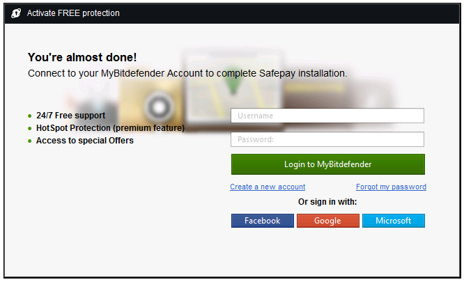Bitdefender SafePay