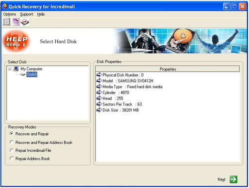 Fast Incredimail Recovery Software