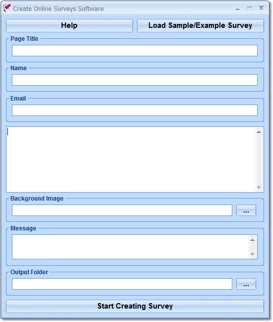 Create Online Surveys Software