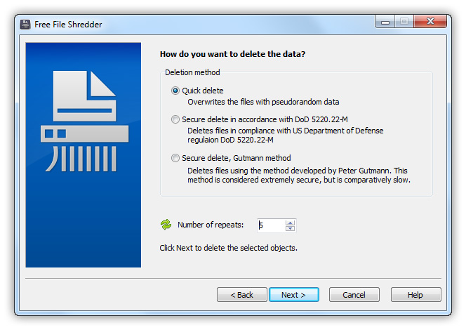 Free File Shredder